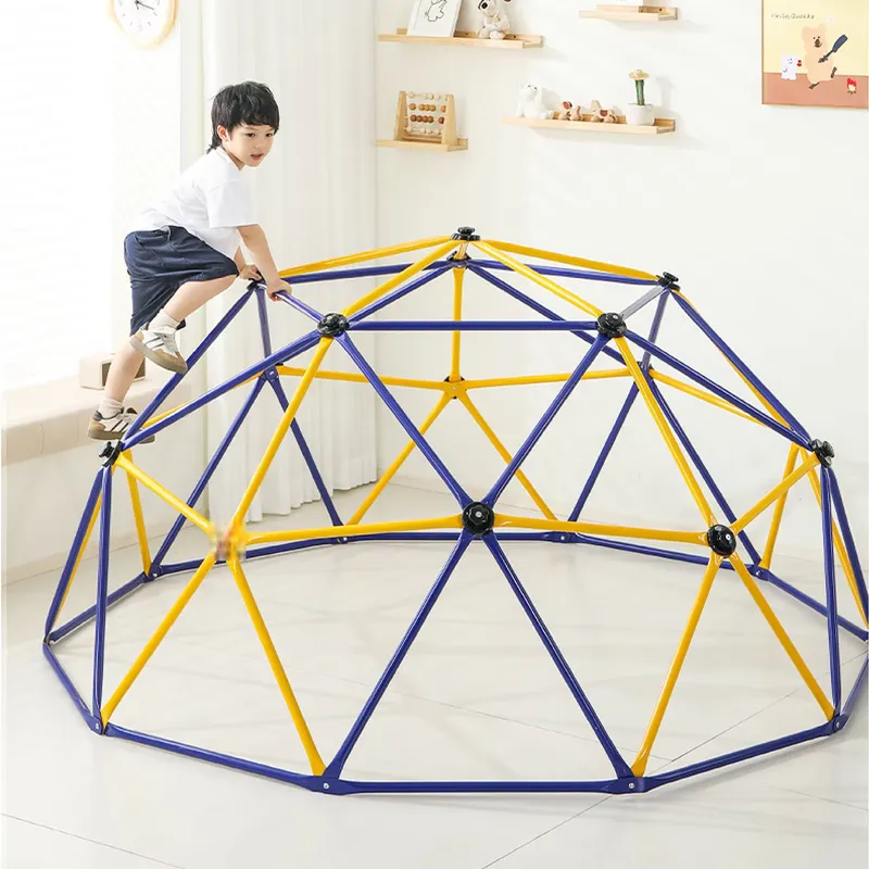 Kids Outdoor Climbing Dome - 10FT Geometric Dome Climbing Set for