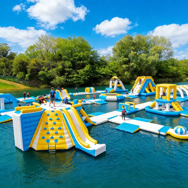 Kids Outdoor Obstacle Course - High Quality Water Park PVC Inflatable
