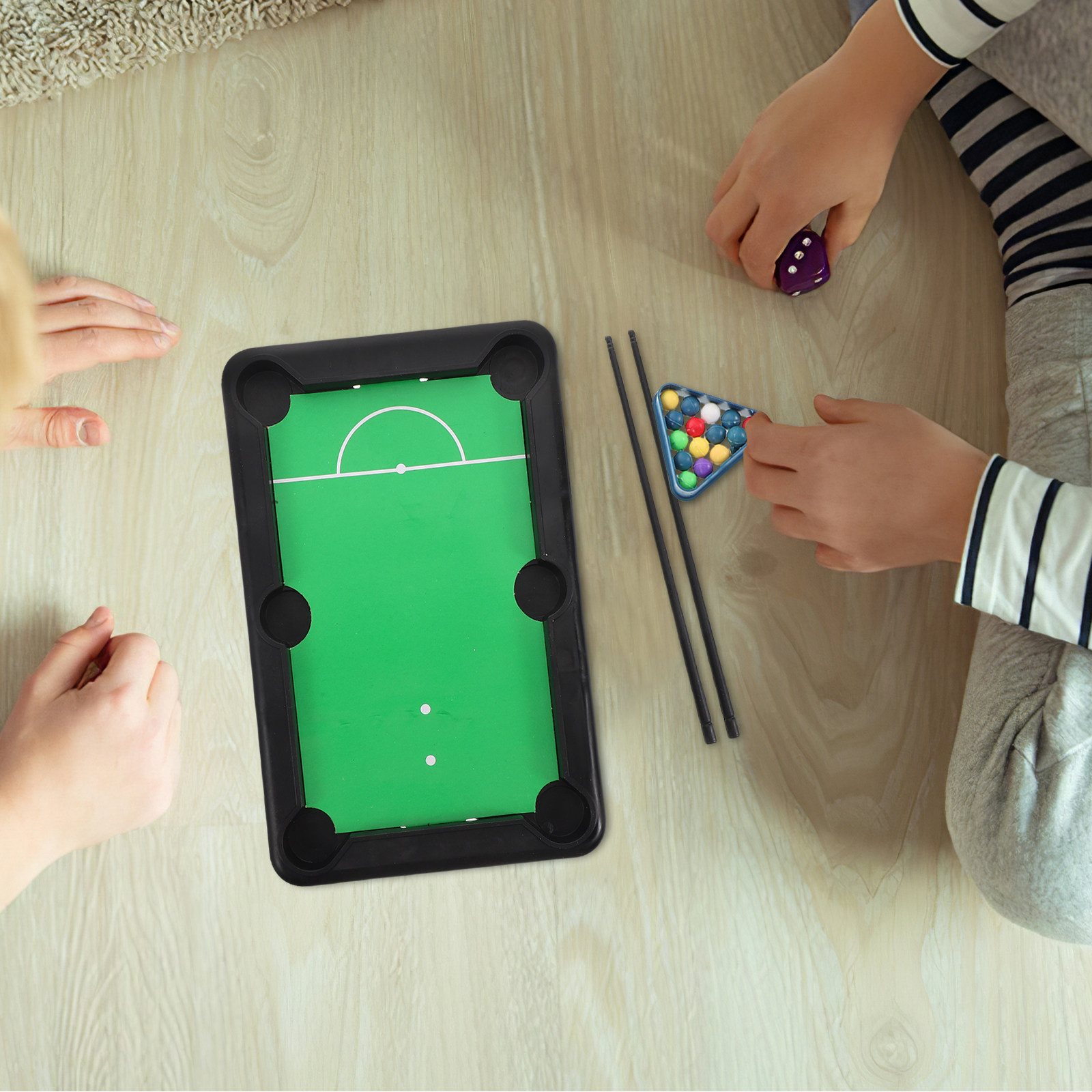 Kids Outdoor Pool - 1 Set Children Mini Pool Table
