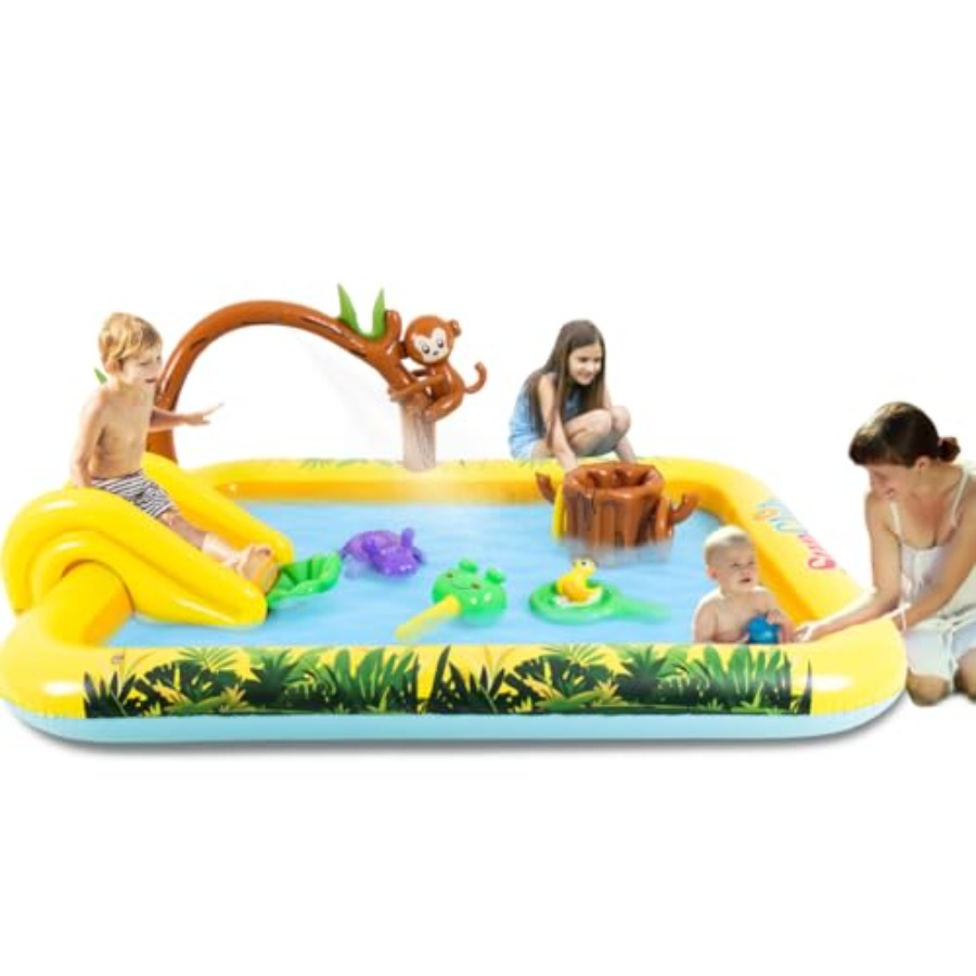 Outdoor inflatable jungle anim - Kids Outdoor Pool recension och pris