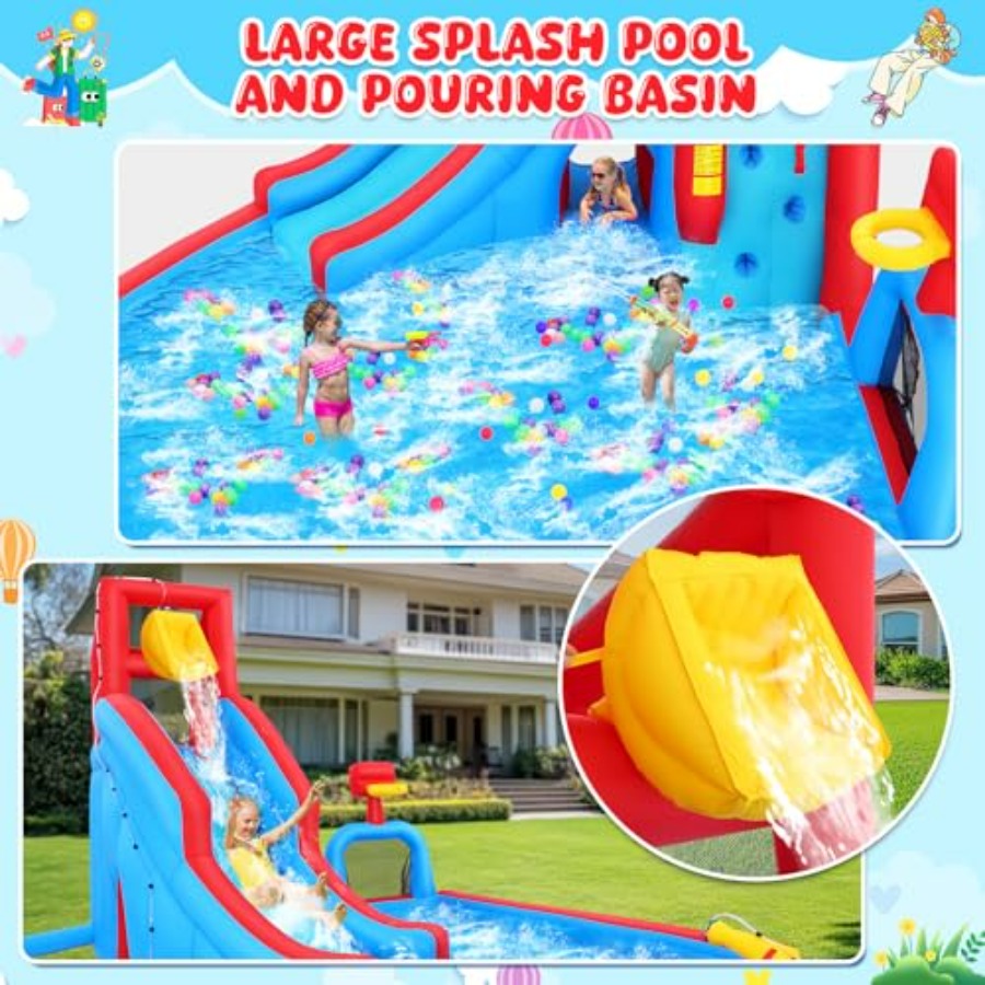 Backyard outdoor water slide i - Kids Outdoor Water Slide recension och pris