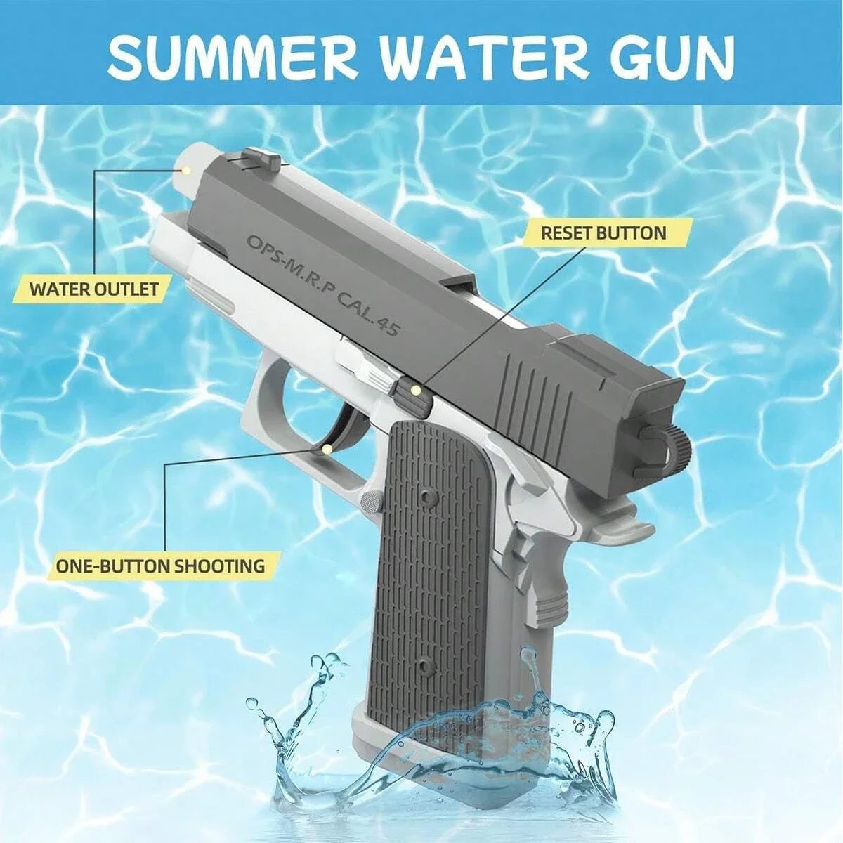 Toy Water Guns Pistol Toy Squi - Water Gun Soaker recension och pris