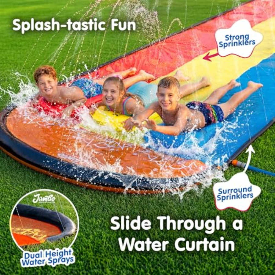 Backyard outdoor water fun for - Kids Outdoor Water Slide recension och pris