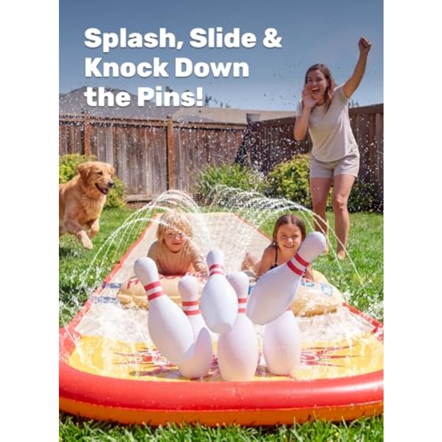 Backyard outdoor fun for kids: - Kids Outdoor Water Slide recension och pris