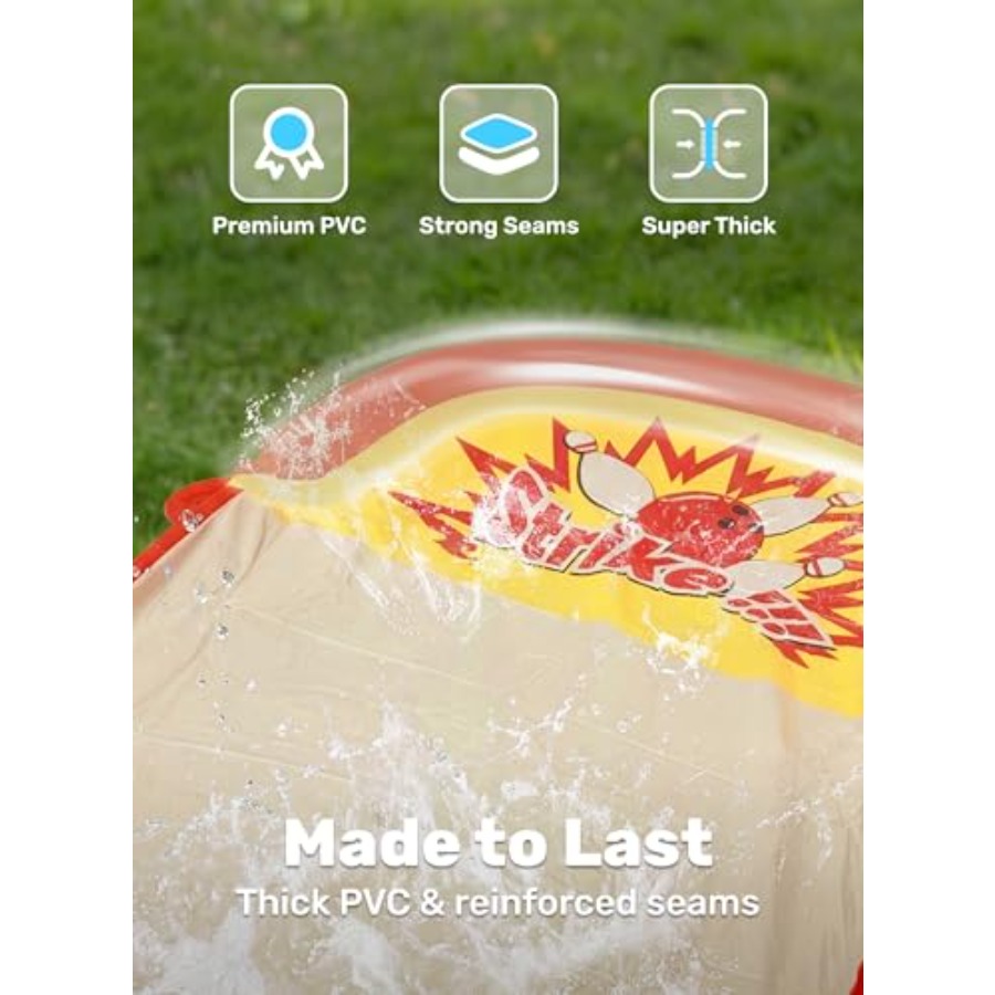 Backyard outdoor fun for kids: - Kids Outdoor Water Slide recension och pris