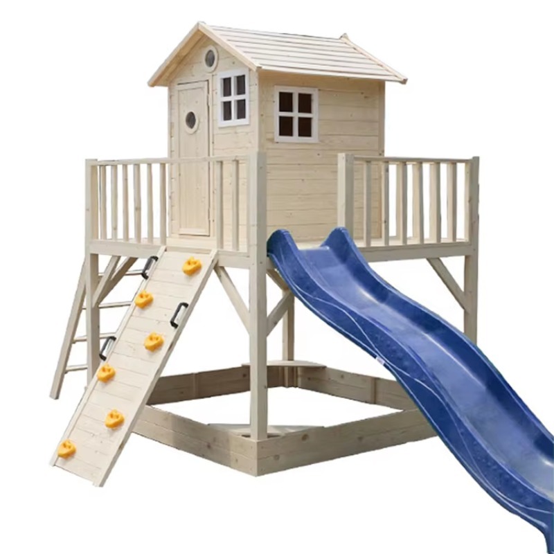 Outdoor Wood Play House Toddle - Kids Outdoor Wooden Playhouse recension och pris