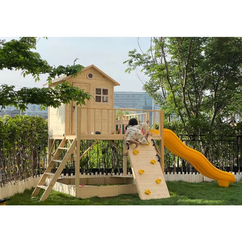 Outdoor Wood Play House Toddle - Kids Outdoor Wooden Playhouse recension och pris