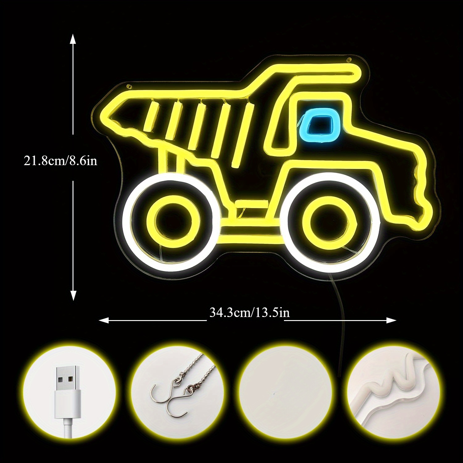 Yellow Dump Truck Construction - Kids Outdoor Dump Truck recension och pris