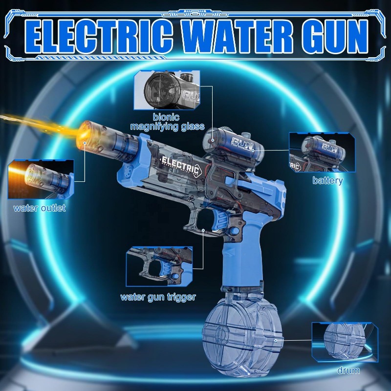 Children Continuous Fire Elect - Water Gun Soaker recension och pris