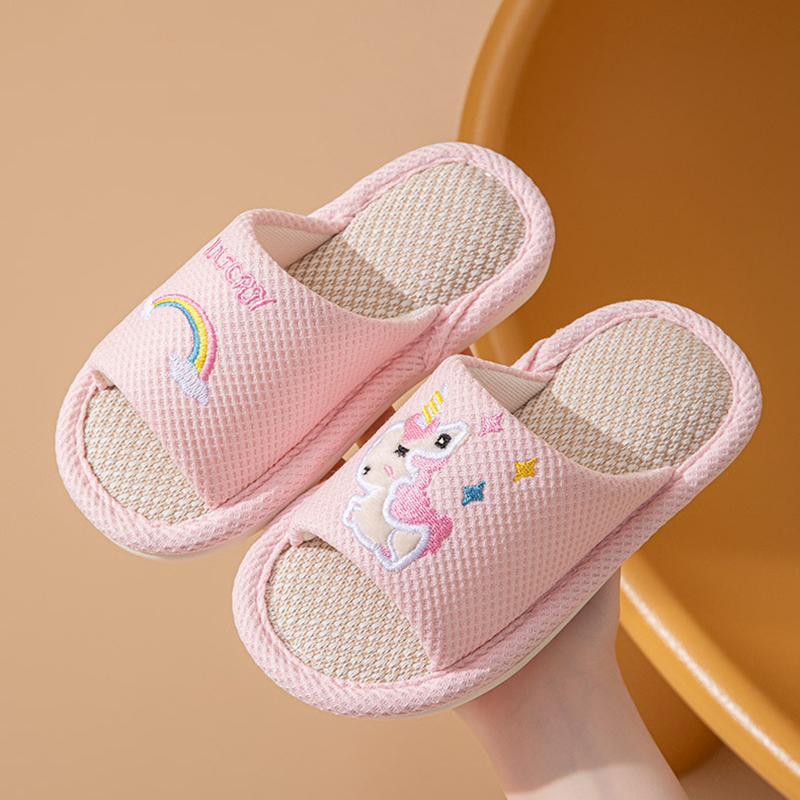 Hemp Cartoon Slippers Children - Kids Outdoor Obstacle Course recension och pris