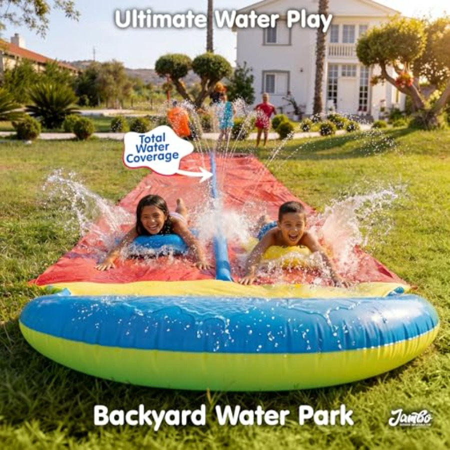 Outdoor backyard water slide f - Kids Outdoor Water Slide recension och pris