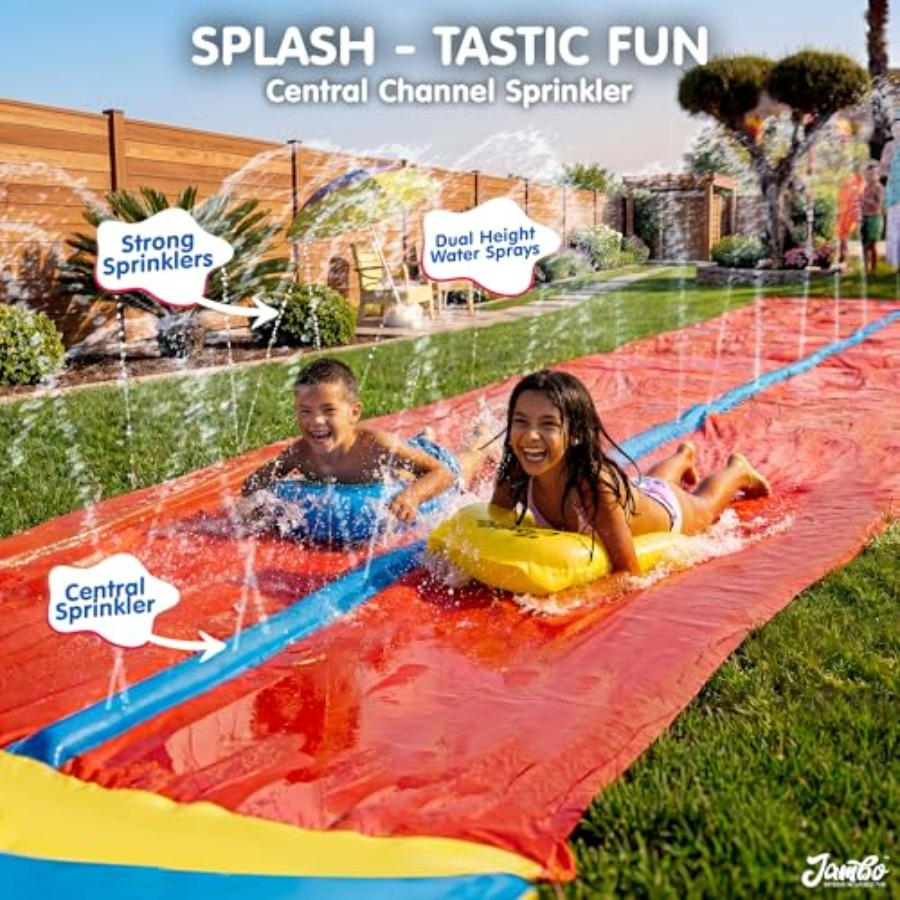Outdoor backyard water slide f - Kids Outdoor Water Slide recension och pris