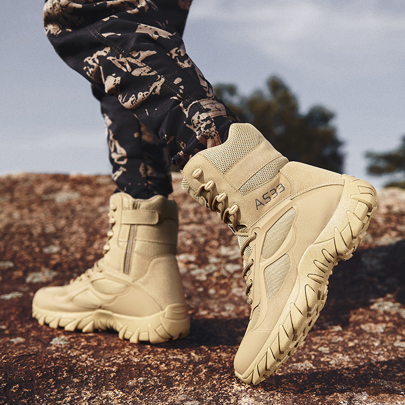 Men Tactical Boot Safety Anti- - Kids Outdoor Climber recension och pris