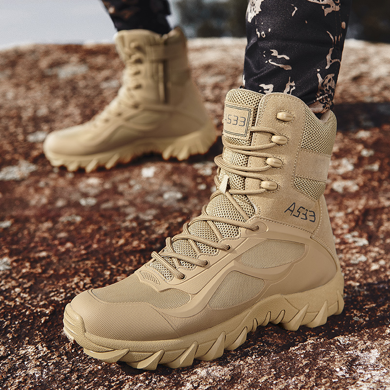 Men Tactical Boot Safety Anti- - Kids Outdoor Climber recension och pris