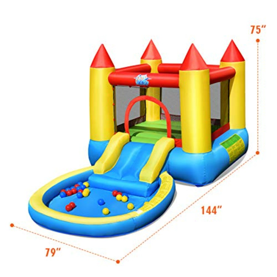 Outdoor backyard inflatable bo - Kids Outdoor Water Slide recension och pris