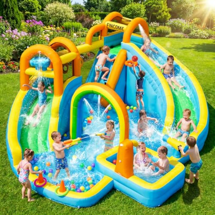 Backyard outdoor inflatable wa - Kids Outdoor Water Slide recension och pris