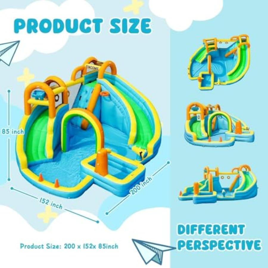 Backyard outdoor inflatable wa - Kids Outdoor Water Slide recension och pris