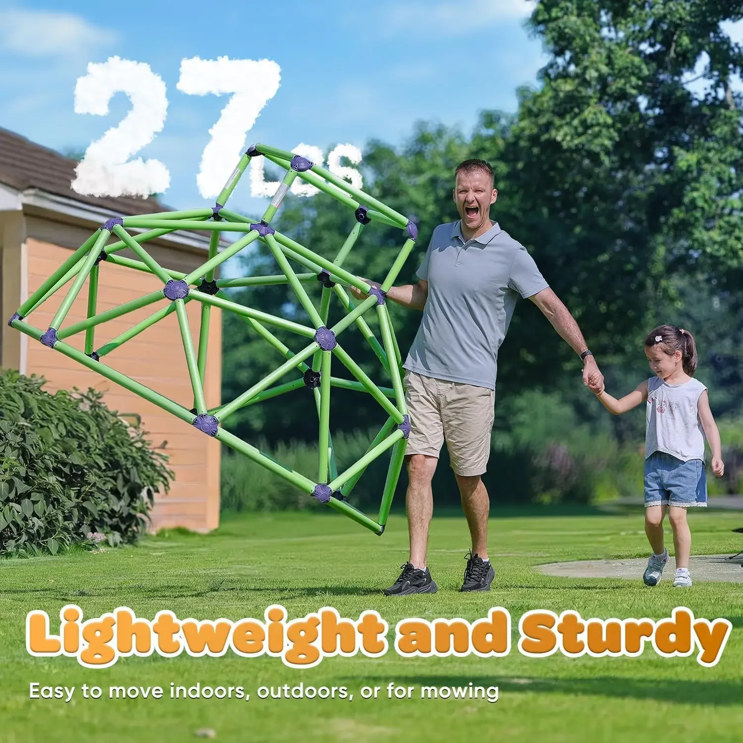 Zupapa Monkey Bars Climbing Do - Kids Outdoor Climbing Dome recension och pris