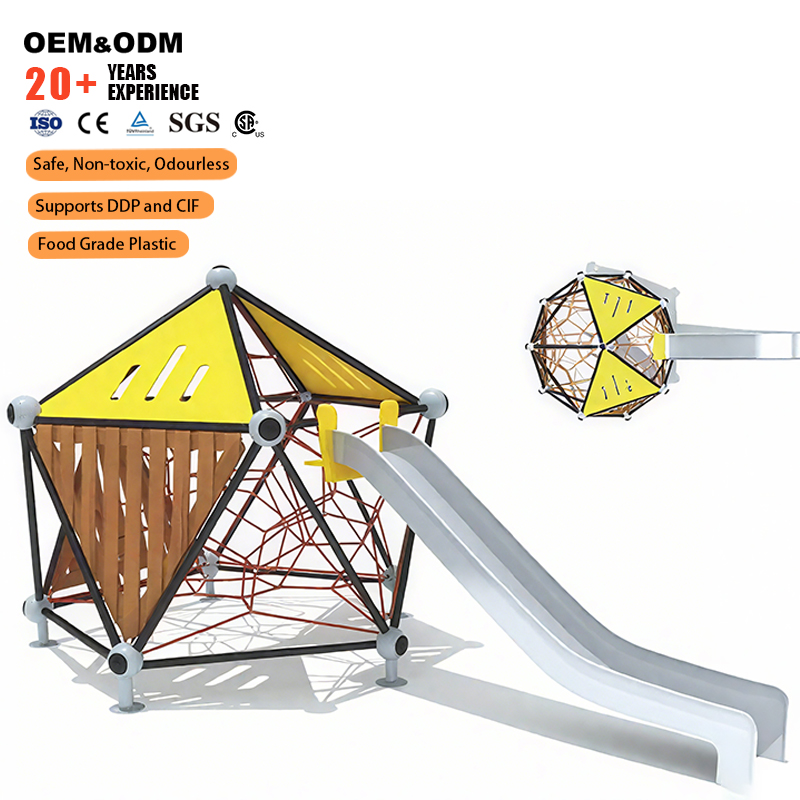 Outdoor Geodesic Dome Kids Cli - Kids Outdoor Climbing Dome recension och pris