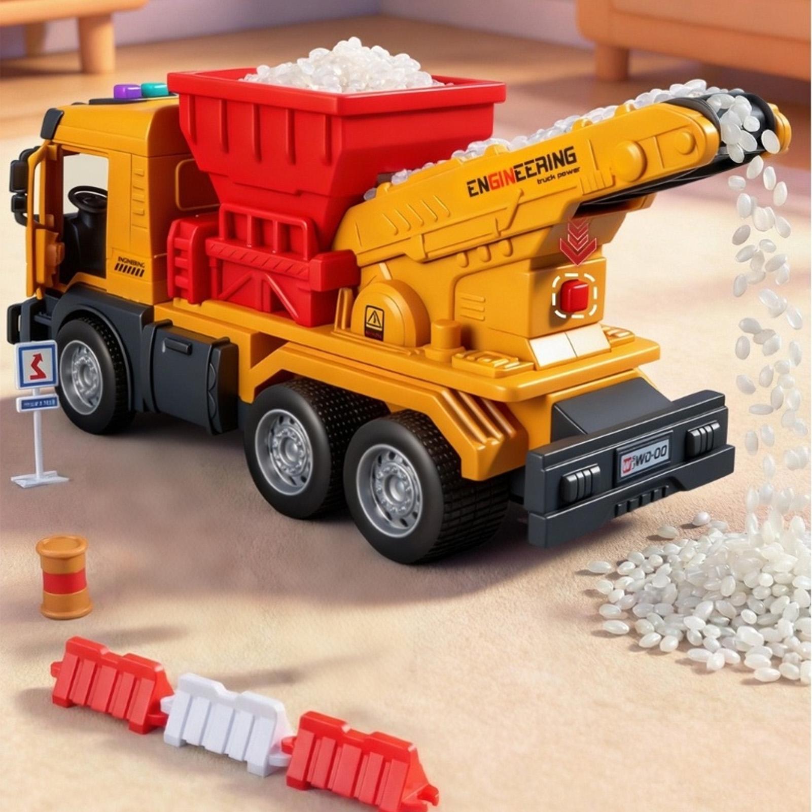 Electric Dump Truck Toy w/ Sou - Kids Outdoor Dump Truck recension och pris