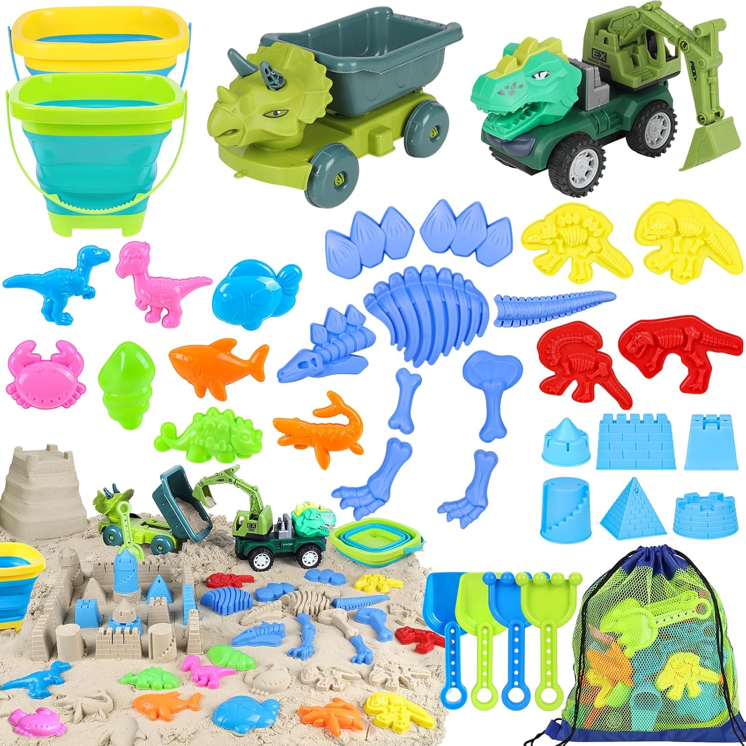 Beach Sand Toys Sandbox Toys w - Kids Outdoor Dump Truck recension och pris