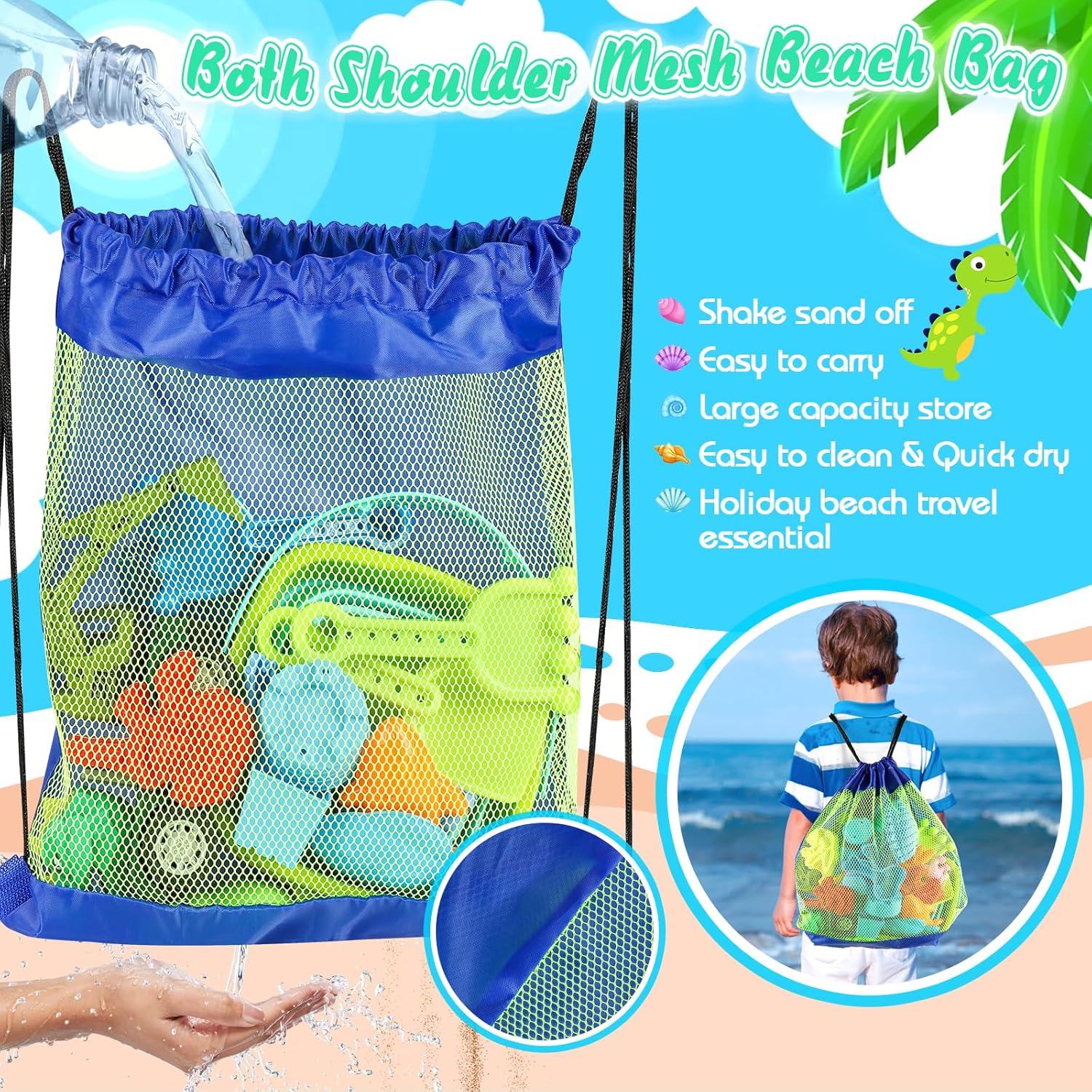 Beach Sand Toys Sandbox Toys w - Kids Outdoor Dump Truck recension och pris