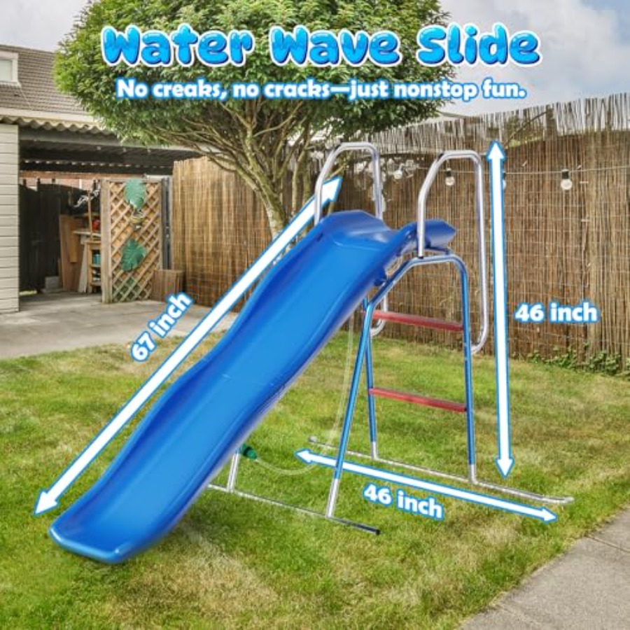 Backyard water slide for kids, - Kids Outdoor Water Slide recension och pris