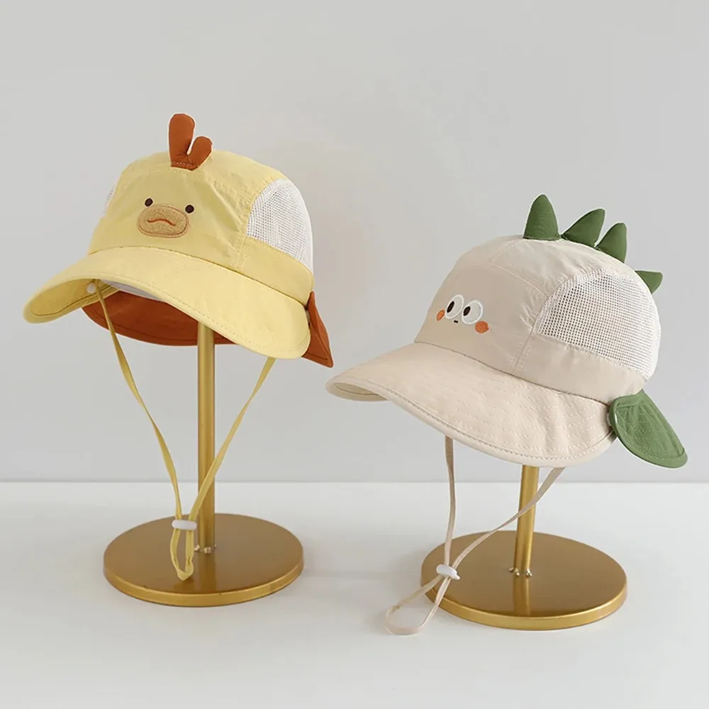 Cute Cartoon Baby Fisherman Ha - Kids Outdoor Hat recension och pris