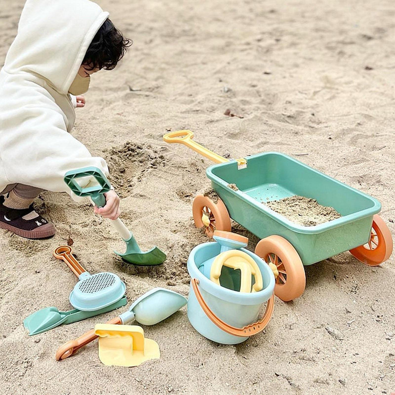 Beach Sand Toys Set with Water - Kids Outdoor Dump Truck recension och pris