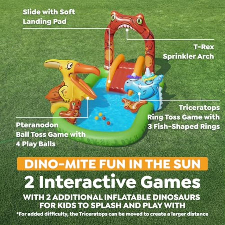 Outdoor water play center for  - Kids Outdoor Water Slide recension och pris