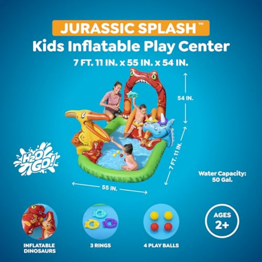 Outdoor water play center for  - Kids Outdoor Water Slide recension och pris