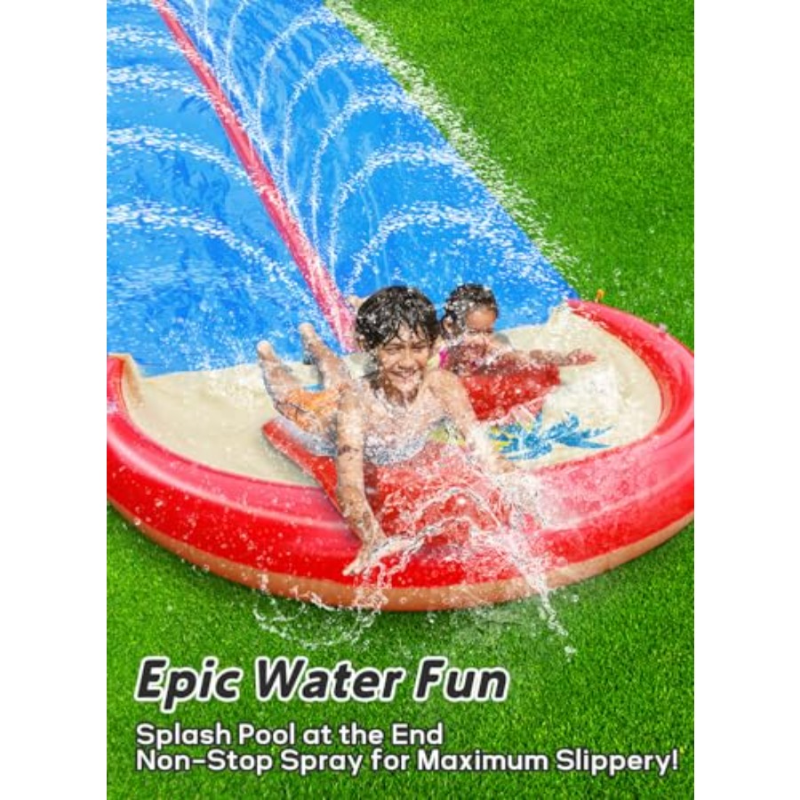 Outdoor backyard water slide f - Kids Outdoor Water Slide recension och pris