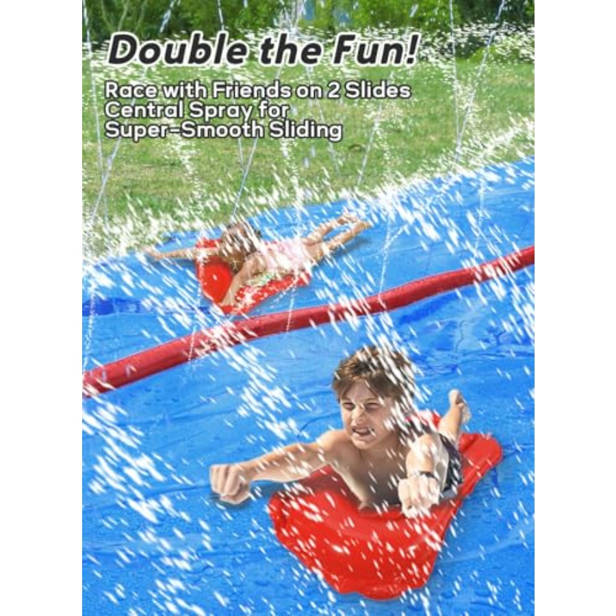 Outdoor backyard water slide f - Kids Outdoor Water Slide recension och pris