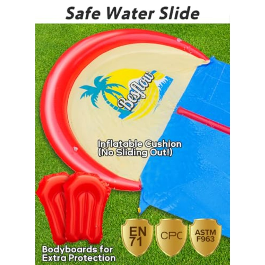 Outdoor backyard water slide f - Kids Outdoor Water Slide recension och pris